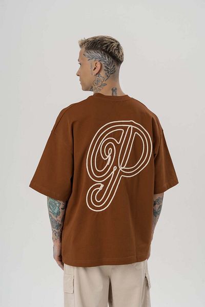 go gang own Μπλουζάκι Perfect Flex Κεντημένο Oversize