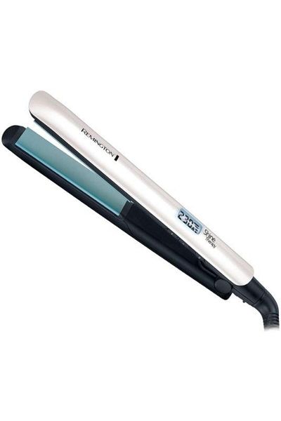 Remington Placa de indreptat parul Remington Shine Therapy S8500, 230 grade, LCD (Alb)