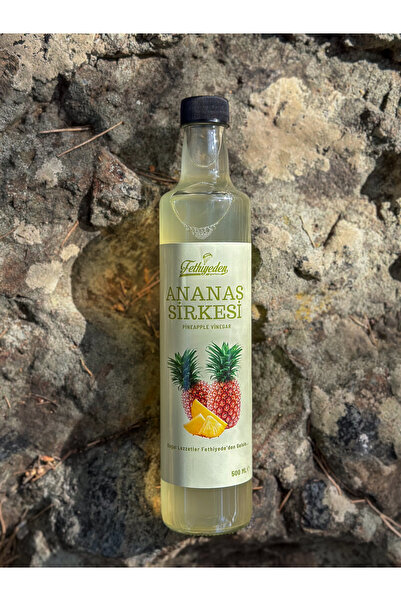 Fethiyeden Gelsin Ananas Sirkesi (Doğal Fermente ) 500 ml Katkısız Ve Organik...