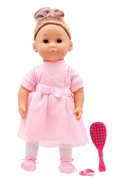 Dollsworld دمية راقصة باليه شارلوت، مقاس 14 بوصة، بشعر بني، وملابس، وإكسسوارا...