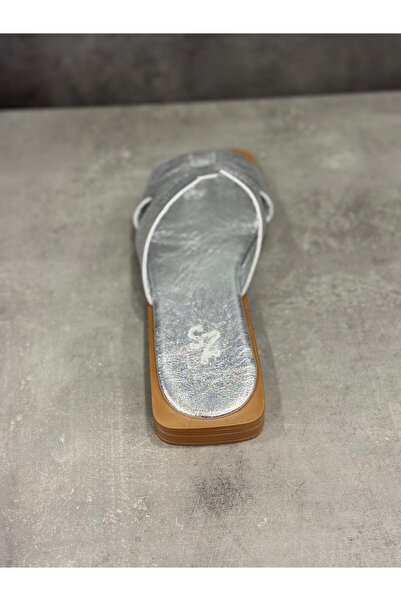 Zeyn Handmade Genuine Leather Lame Slippers