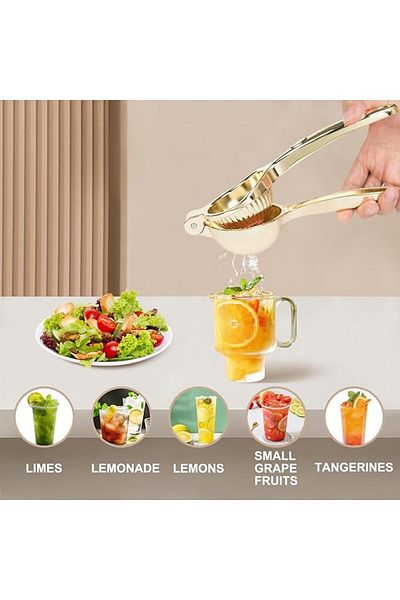 COOYA Handheld Lemon Squeezer - Stainless Steel Heavy Duty Citrus Juicer