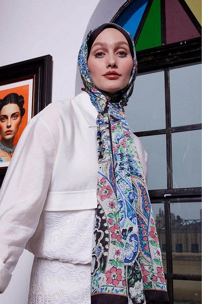 Levidor Indian Silk Shawl Pink 411-09
