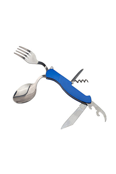 Depox Multifunkční nůž IdeallStore, True Outdoor, nerezová ocel, 6 funkcí, 19...