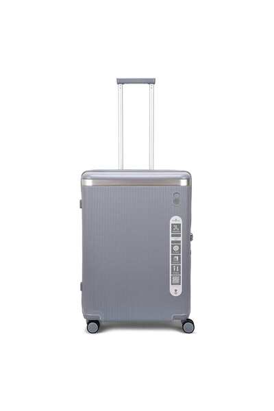 Echolac Dynasty 67cm Hardcase Non-Expandable 4 Double Wheel Check-In Luggage ...