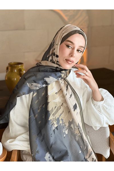 Modakaşmir Σάλι Lina με μοτίβο ωκεανού