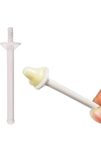 fulina 60 Pcs Plastic Nose Wax Applicator Wands,No Burr,Smooth Surface,for Removing Hair many places Body