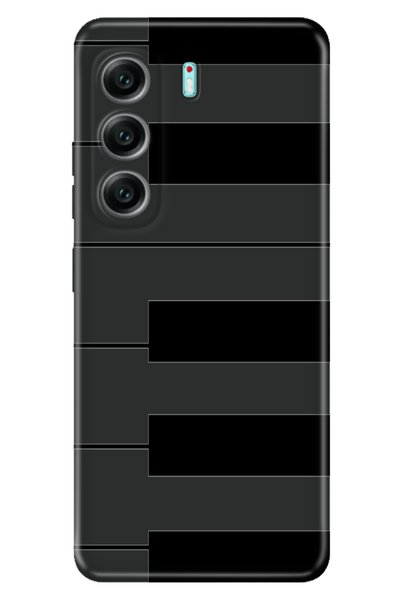 TECNO Camon 40 Case Colorful Silicone Printed Tpu Piano