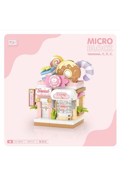 Loz 150 Piece Micro Blocks Candy Shop 10+ Ages