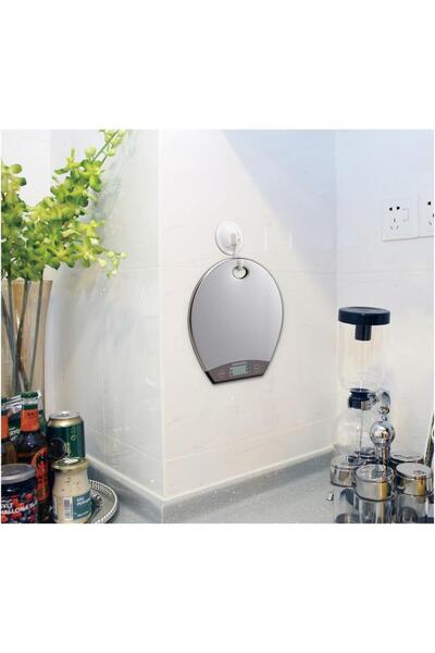 Heinner Heinner HKS-5RSS kitchen scale, 5kg, Stainless steel platform, LCD display, Touch control, Graduation: 1g