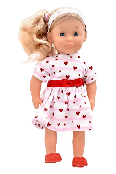 Dollsworld دمية شارلوت الناعمة مقاس 14 بوصة مع ملابس فاخرة وإكسسوارات شعر وعي...