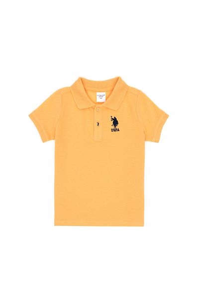 U.S. Polo Assn. Boy's Orange Basic T-Shirt 50306220 -Vr202