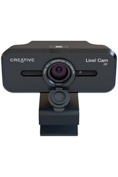 CREATIVE Camera web CREATIVE LIVE! CAM SYNC V3 2K QHD, Zoom Digital 4X, filmare la 95, 2 microfoane