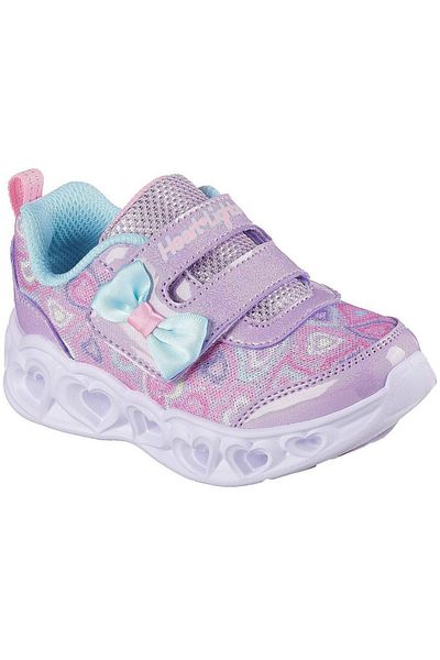 SKECHERS Tenisky Skechers S Lights-heart Lehké, Fialové, Dětské