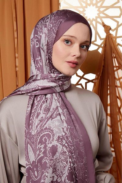 Levidor Indian Silk Shawl Purple 502-05