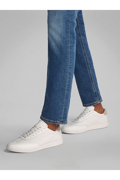 Calvin Klein Calvin Klein Men White Low Top Lace Up Tmbl Sneakers