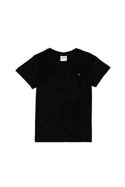 U.S. Polo Assn. Boy's Black Basic Crew Neck T-Shirt 50306548-Vr046