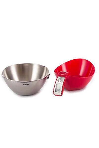 Daewoo Daewoo DKS45R kitchen scale, 5 kg, Tare (Red)
