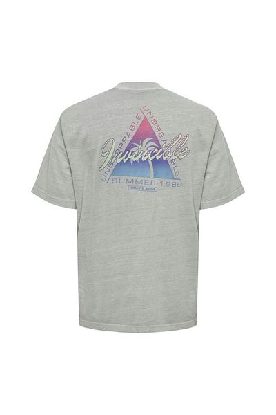 ONLY Men's T-Shirt - Onsmorgan Life Rlx Gradiant Ss Tee 22029472