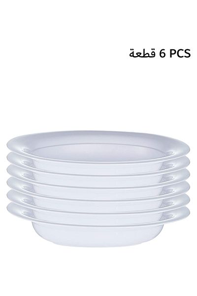 Generic Plastic Serving Platter Whtie