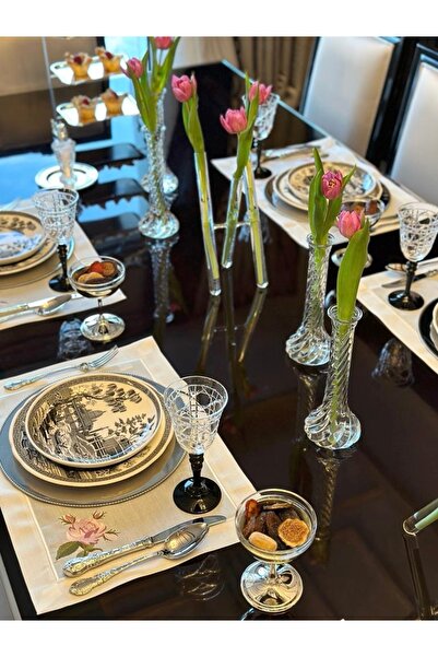 Matis Home Line Pink Rose 2'li Amerikan Servis