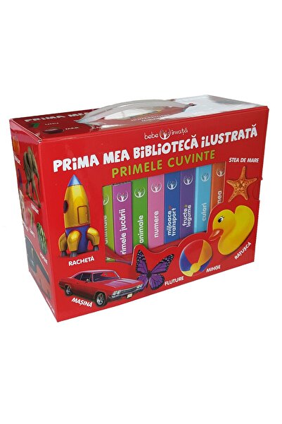 Litera Primele cuvinte - Prima mea bibliotecă de imagini, copilul învață