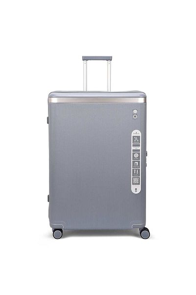 Echolac Dynasty 76cm 4 Double Wheel Check-in Luggage Trolley Ice Blue
