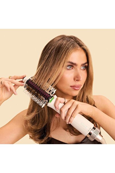 Shark Ηλεκτρική βούρτσα μαλλιών Shark SmoothStyle HT202EU, 900 W, Κεραμικές πλάκες, 3 ρυθμίσεις θερμοκρασίας