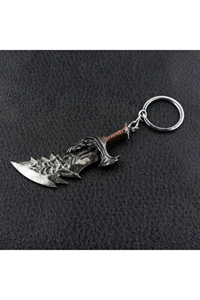Choice1 سلسلة مفاتيح على شكل فأس ليفياثان من لعبة إله الحرب 5، قلادة درع حارس...
