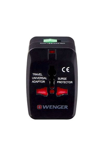 Wenger Universal Travel Adapter Black