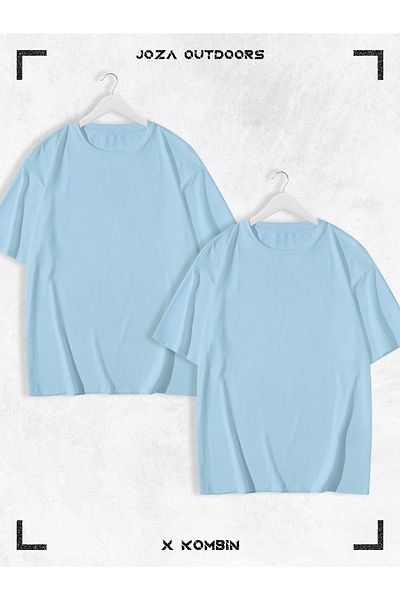 Joza Outdoors Tricou unisex Lilo & Angel Combinație de culori 2 buc Set imprimat pe spate
