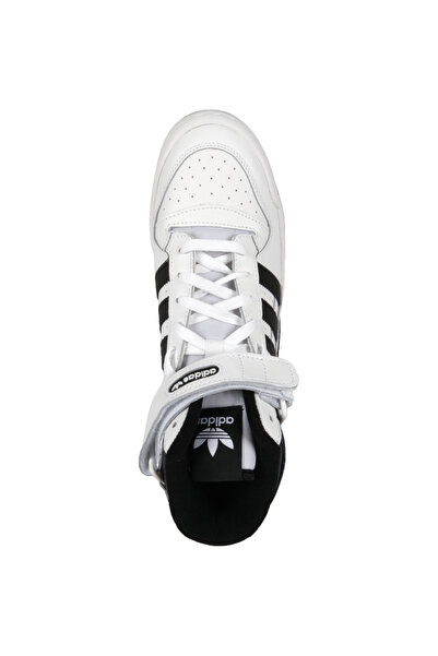 adidas Ανδρικά λευκά αθλητικά παπούτσια Forum Mid (FY7939)