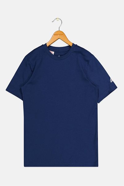 adidas Kids Boy Short Sleeves Training T-shirt, Dark Blue