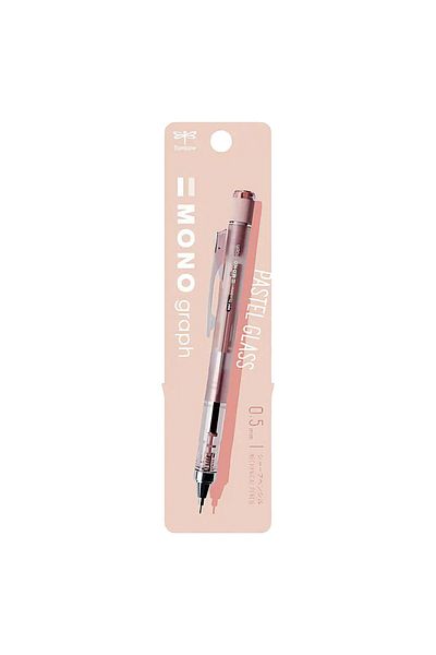 Tombow Mono Graph Pastel Glass Mechanical Versatil Tip Pen Blisterli 0.5 (Dpa-149)