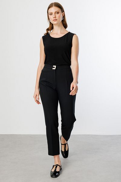 Mi Pret a Porter Mi Buckle Flannel Pocket Trousers