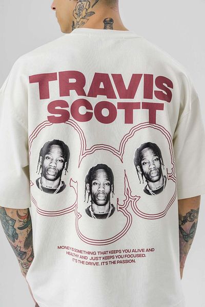 go gang own Μπλουζάκι Travis Drip Oversize