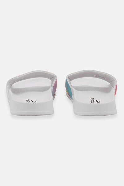 Reebok Nao Serati x Men Slip On Brand Logo Slides, White