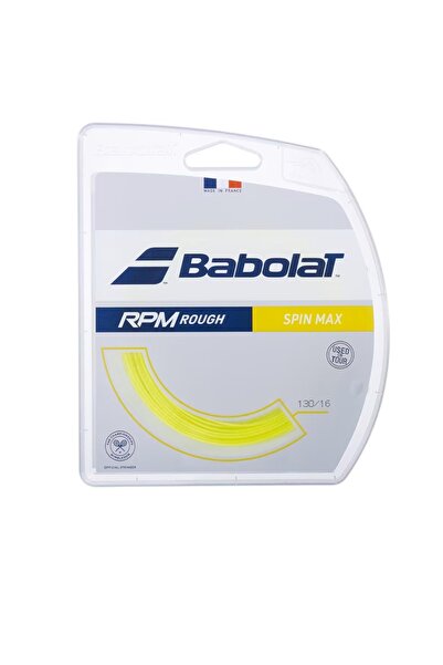 BABOLAT RPM Rough 1.25 mm 12M Sarı Kordaj Teli
