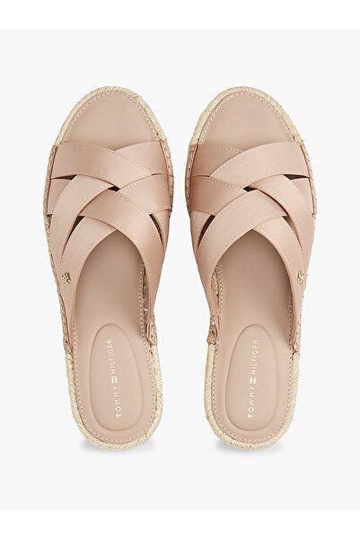 Tommy Hilfiger SATIN ESPADRILLE MULE