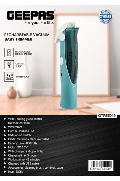 Geepas Hair Clipper 1x20