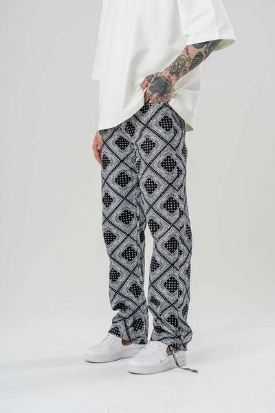go gang own Anatolia Baggy Trousers with Leg Detail