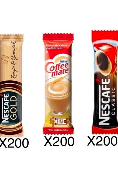 Nescafe Gold 2Grx200 Classic 2Grx200 Coffee Mate 5Grx200 Single Drink Instant Coffee