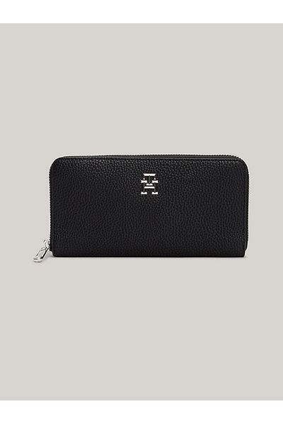 Tommy Hilfiger Women's Black Large Size Wallet