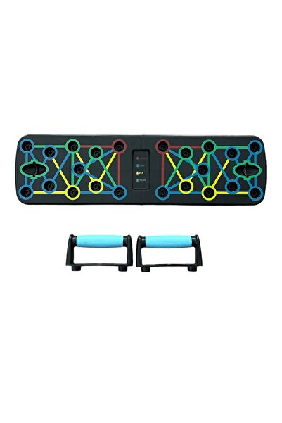 pekial CKSpor Çok Fonksiyonlu Push Up Fitness Platformu Şınav Tahtası Mekik Aleti Egzersiz Aleti CKS900