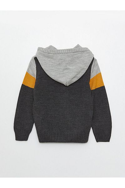 Zeyder Kids Boy's Knitwear Hooded Cardigan