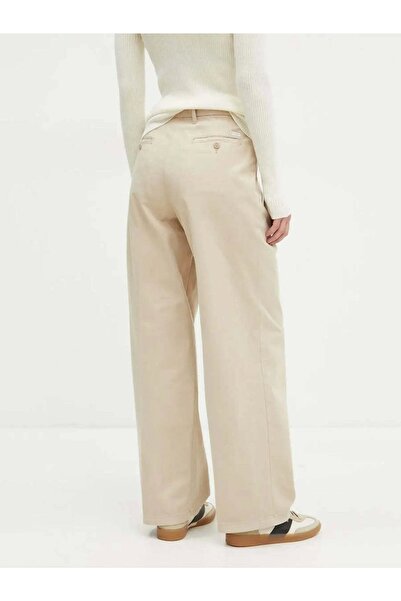 Guess Kadın Yeşil Bol Paça Pantolon