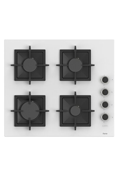 Ferre Fryart Sc Serisi Kaymaz Döküm Izgara Beyaz 3'lü Ankastre Set ( Xe63cb-sc206-d087 )