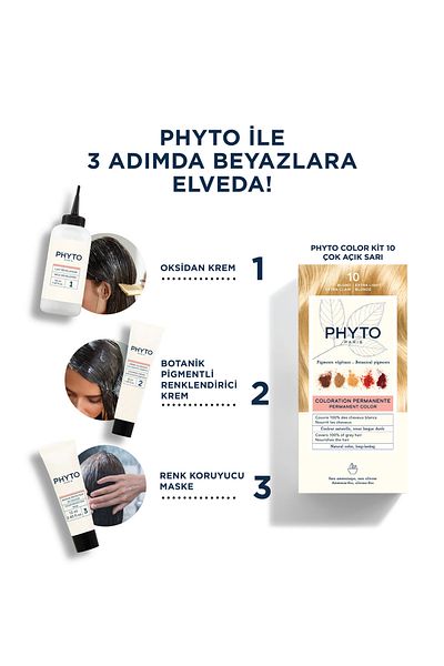 Phyto Farbe Kräuter Ammoniakfrei Permanent Natürliches Inhaltsstoff Kräuter Haarfärbemittel 10 Sehr Hellgelb