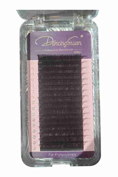 dancıngswan İpek Kirpik , 0.07 Kalınlık , CC Kıvrım , 10 mm