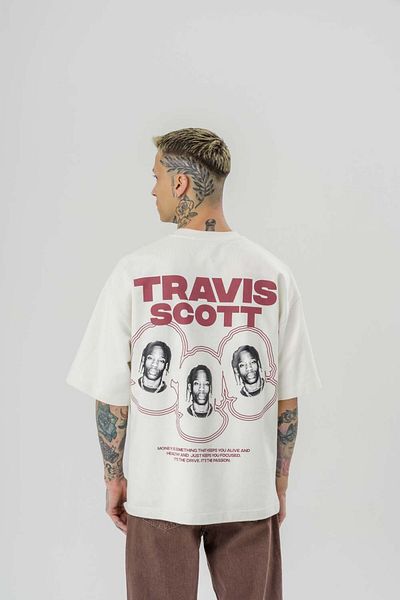 go gang own Μπλουζάκι Travis Drip Oversize